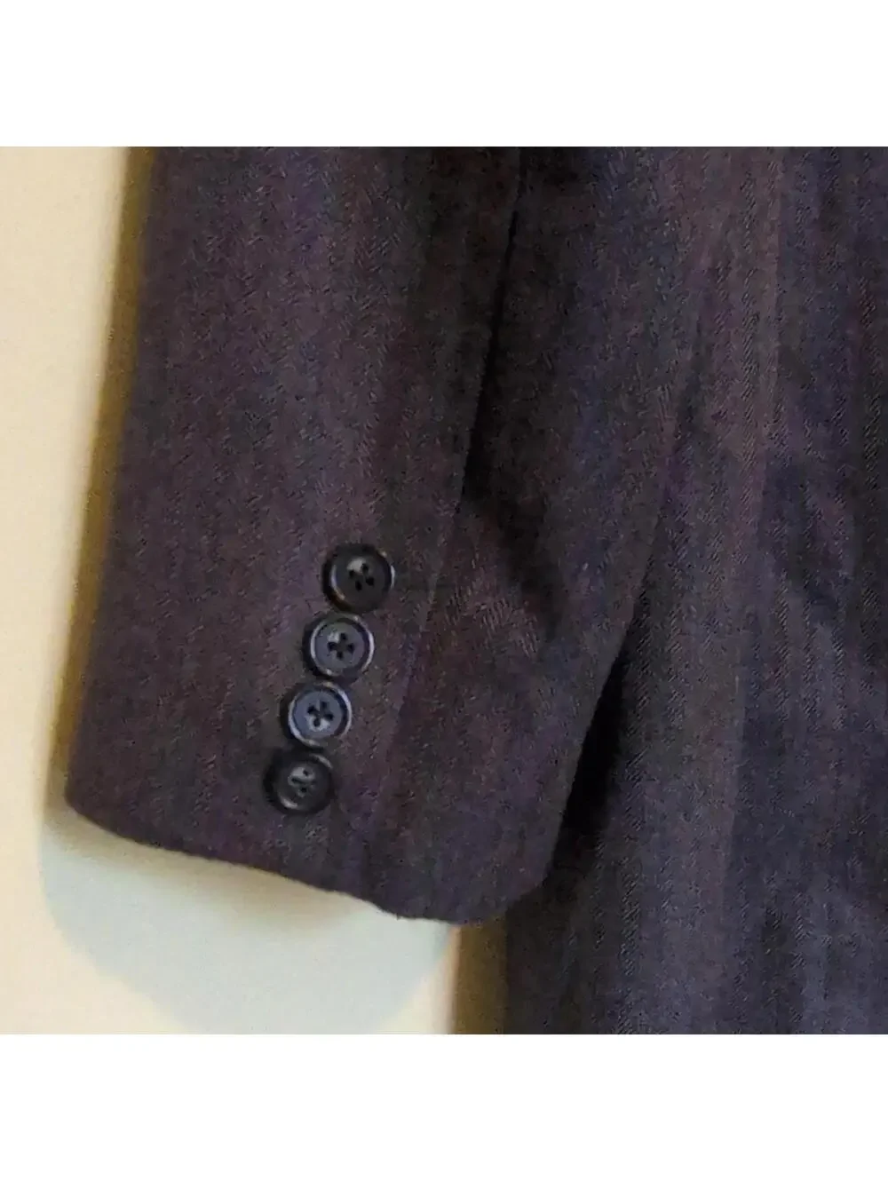 IZOD 2XL Dark Gray Solid Polyester Rayon Wool Blazer Single-Breasted Two-Button